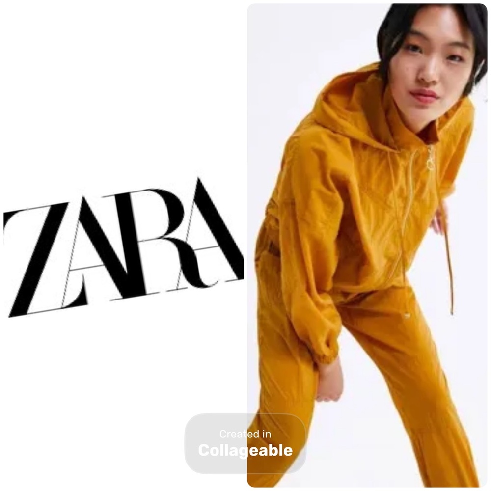 ‼️🤩WOW‼️Zara mustard yellow track suit‼️NWT‼️🤩🤩🤩🤩🤩❤️🤩❤️❤️🤎🤎🤎🤎🤎